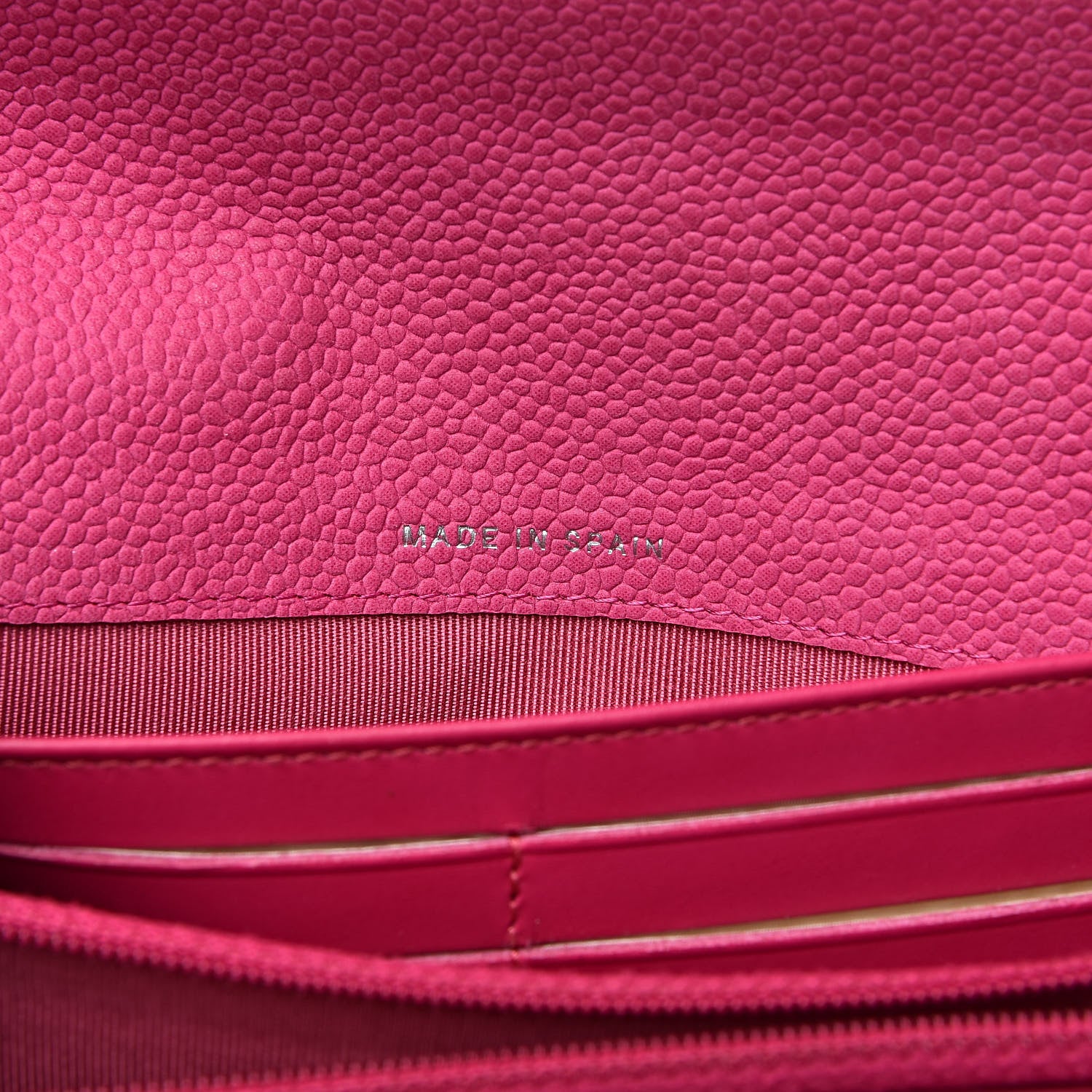 Chanel Iridescent Caviar Quilted Large Flap Wallet Pink 7 of 14