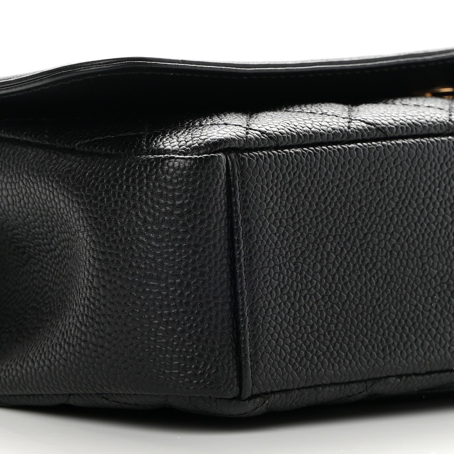 Chanel Caviar Quilted Medium CC Filigree Flap Black 9 of 13