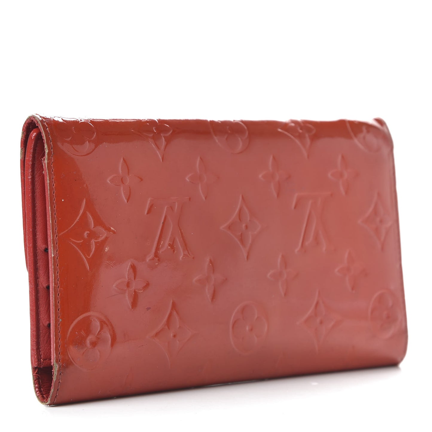 Vernis Porte Tresor International Wallet Rouge
