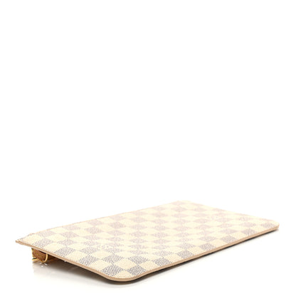 Louis Vuitton Damier Azur Neverfull MM GM Pochette 4 of 6