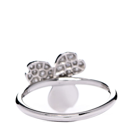 Tiffany Platinum Diamond Paper Flowers Ring 52 6 4 of 6