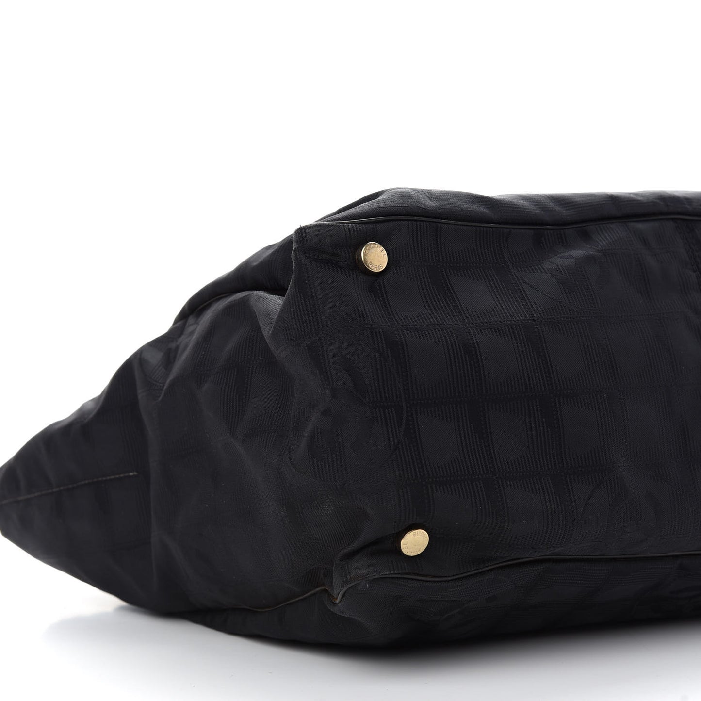Nylon Medium Travel Tote Black