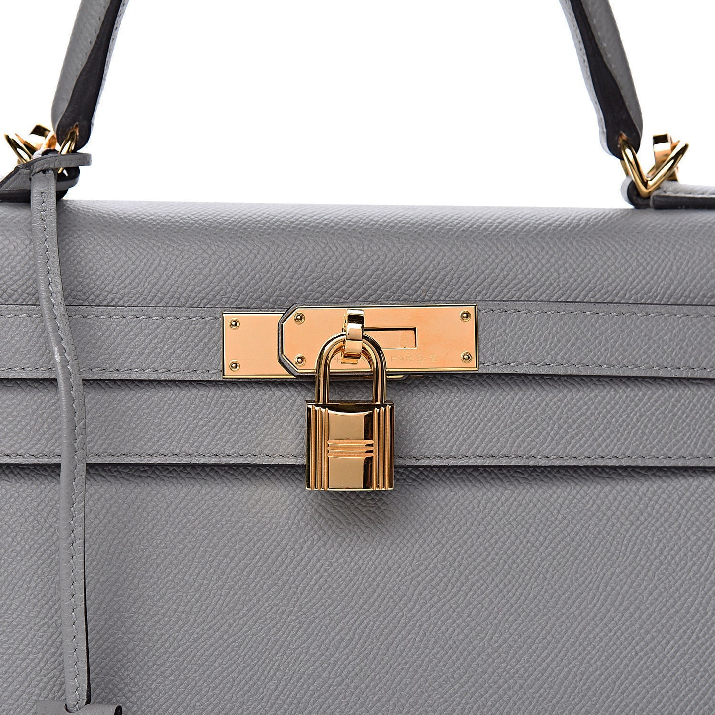 Epsom Kelly Sellier 28 Gris Mouette
