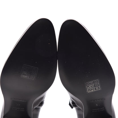 Hermes Goatskin Sixtine Ankle Boots 39 Black 8 of 10