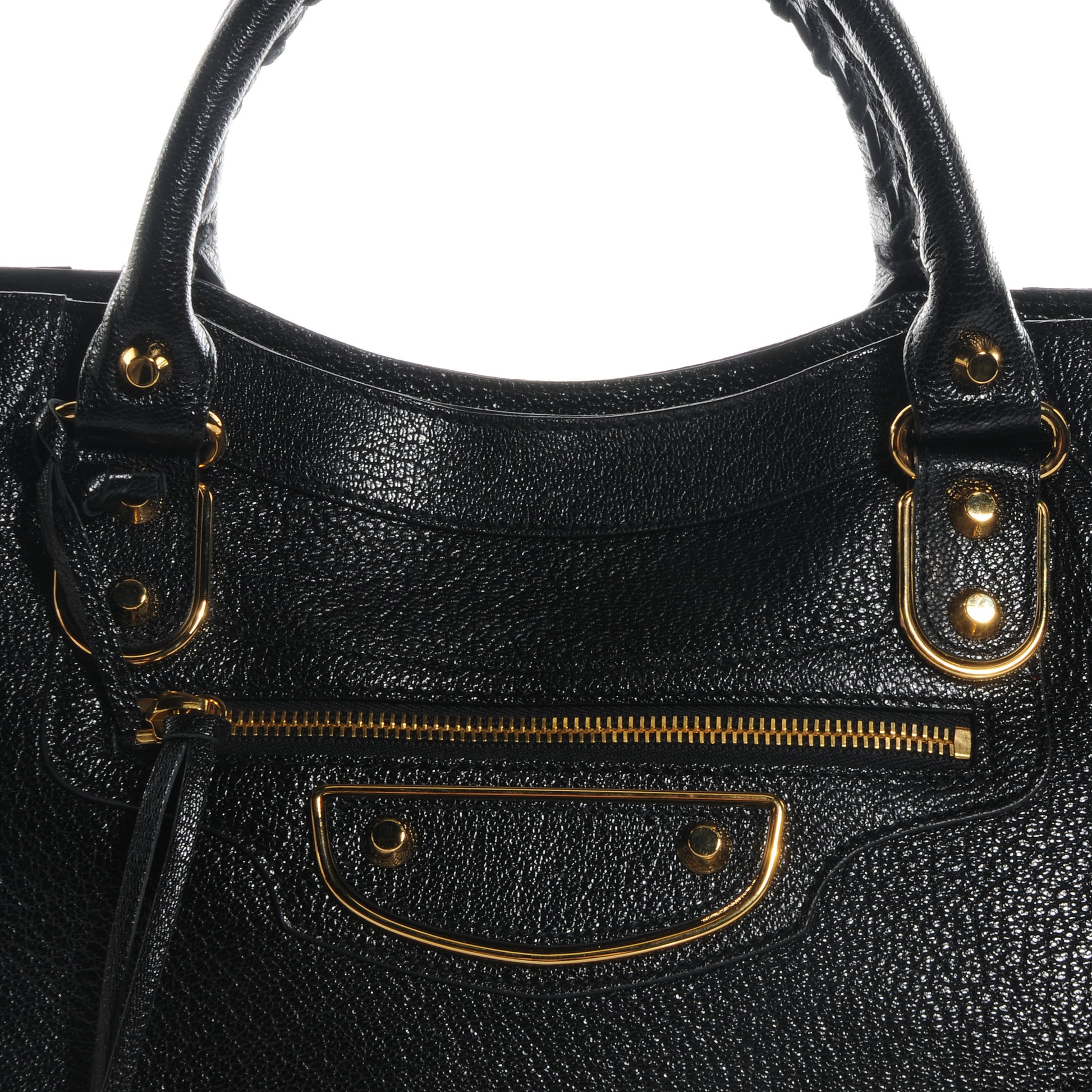 Balenciaga Chevre Metallic Edge Velo Black 9 of 9