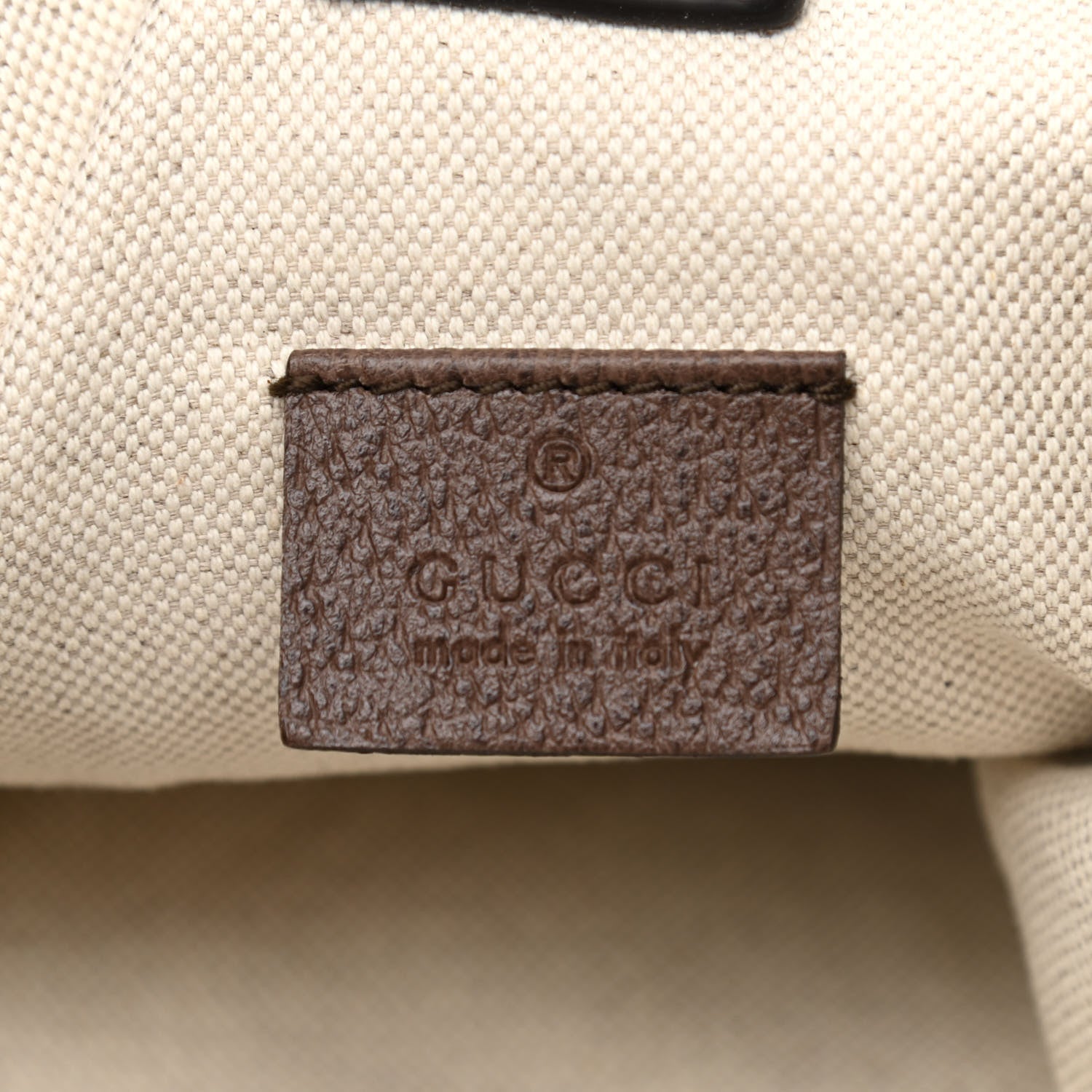Gucci Soft GG Supreme Monogram Neo Vintage Double Buckle Backpack Beige New Acero Crop 6 of 10