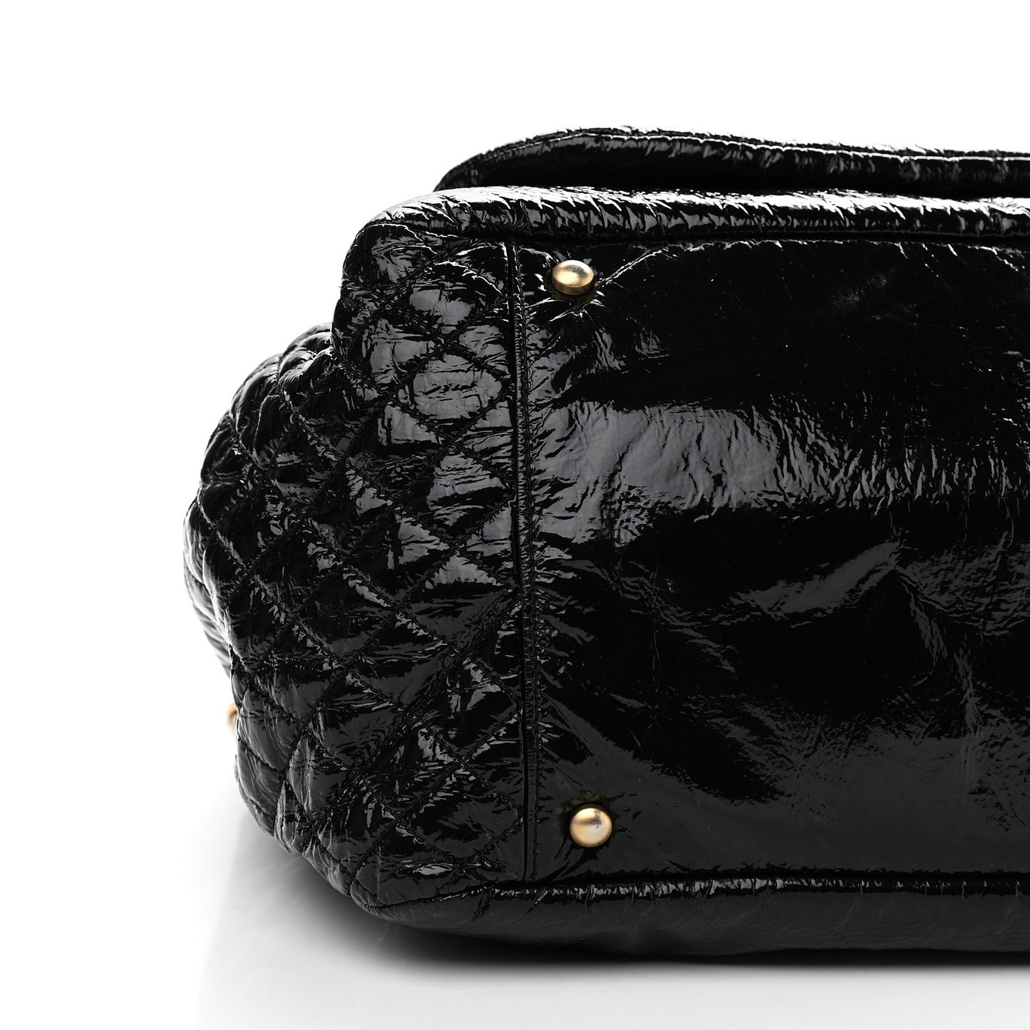 Vinyl XL Rock and Chain Flap Black