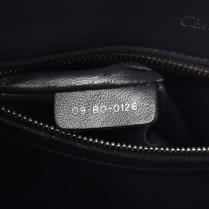 Christian Dior Metallic Patent Micro-Cannage Medium Diorama Flap Bag Blue 7 of 13