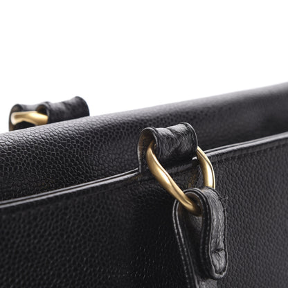Chanel Caviar CC Tote Black 18 of 20