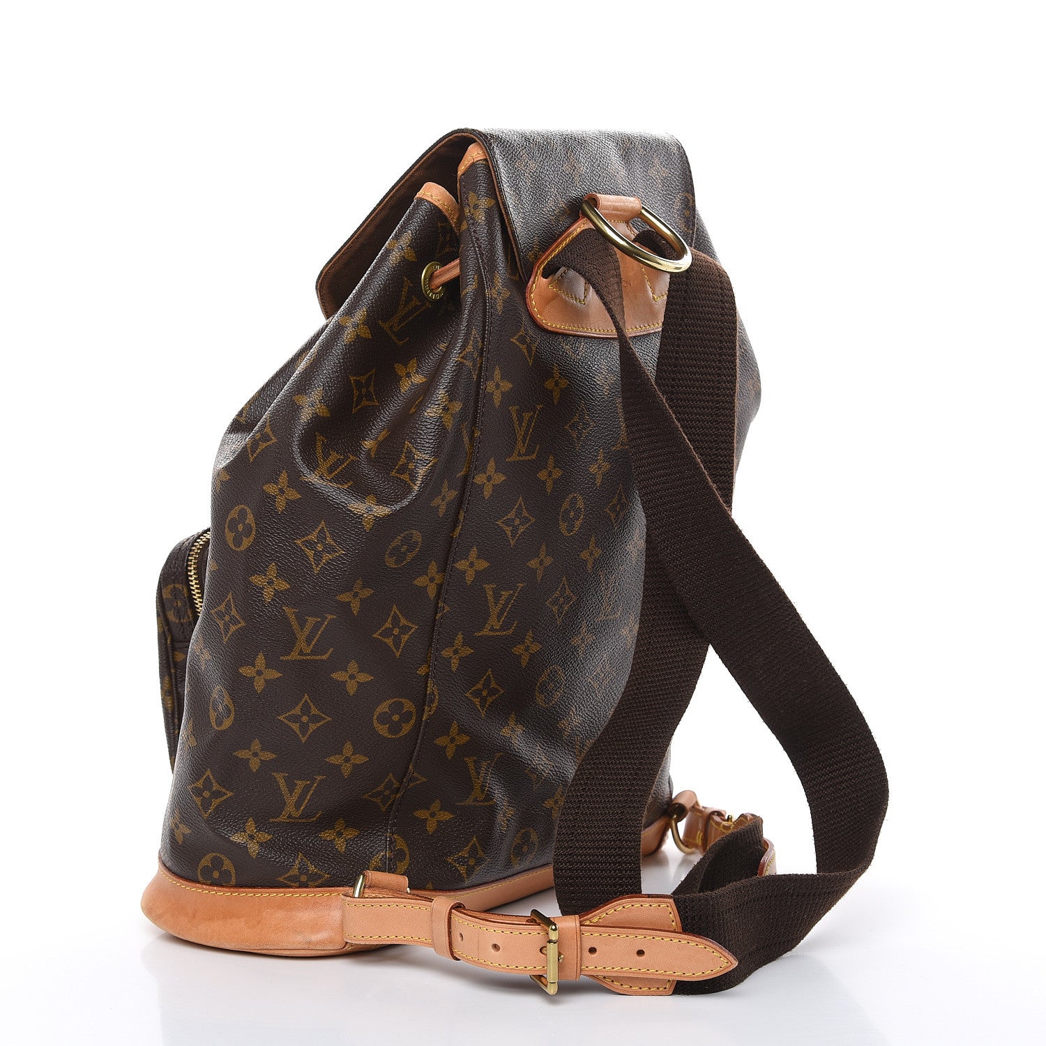 Louis Vuitton Monogram Montsouris GM Backpack 3 of 13