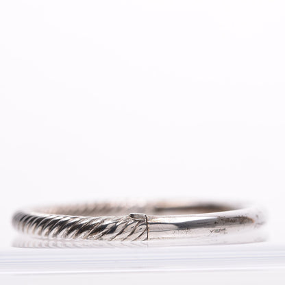 David Yurman Sterling Silver Narrow Cable Classics Bracelet 3 of 6