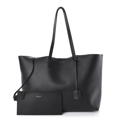 Saint Laurent Calfskin Large Shopping Tote Black 1 of 11