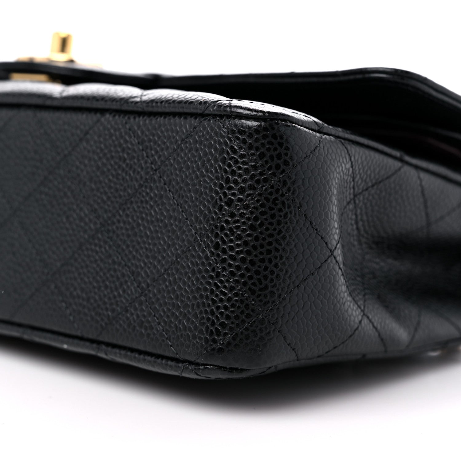 Chanel Caviar Quilted Medium Double Flap Black 9 of 11
