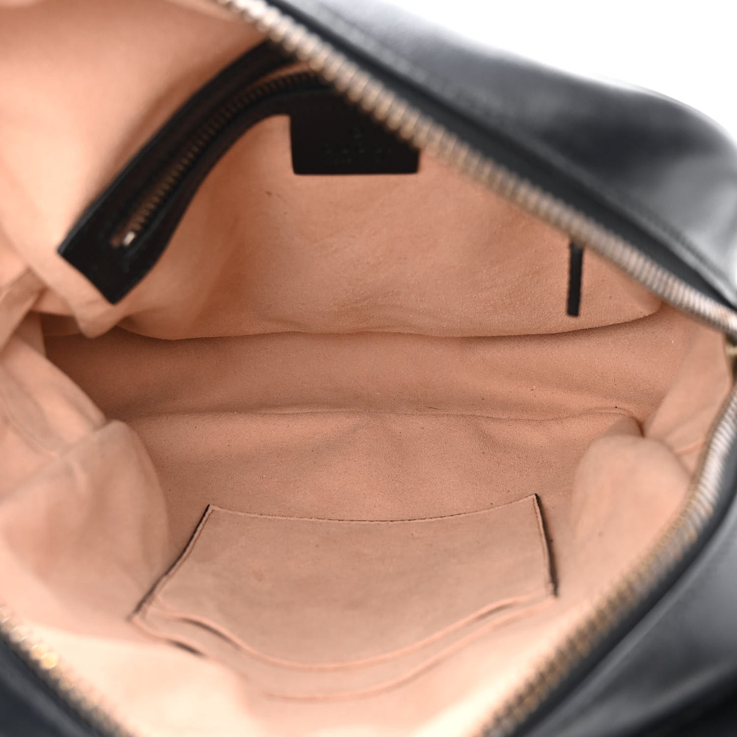Calfskin Matelasse GG Marmont Travel Bag Black