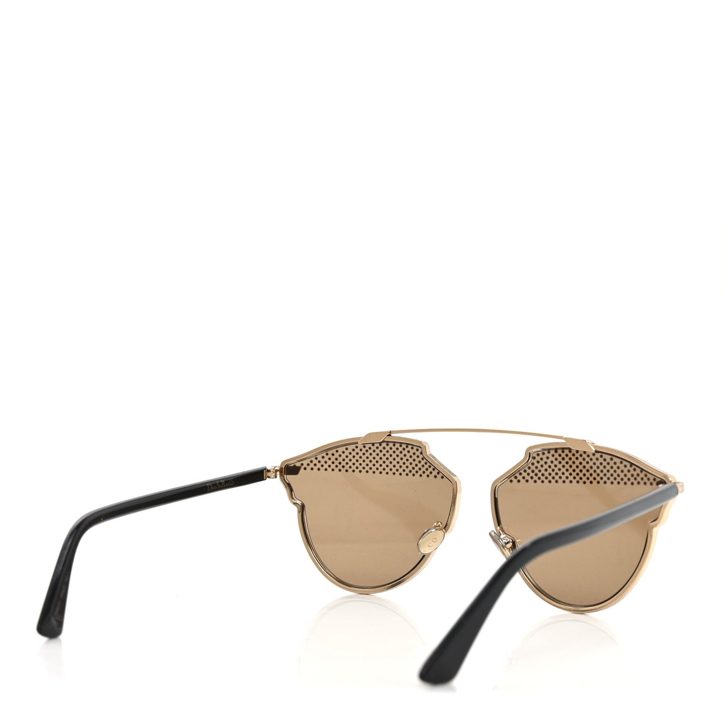 Studded So Real Sunglasses Gold