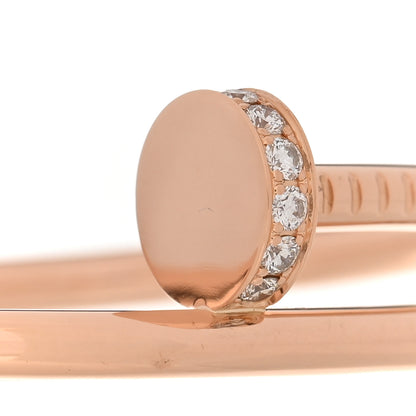 Cartier 18K Pink Gold Diamond Juste Un Clou Bracelet 15 4 of 4