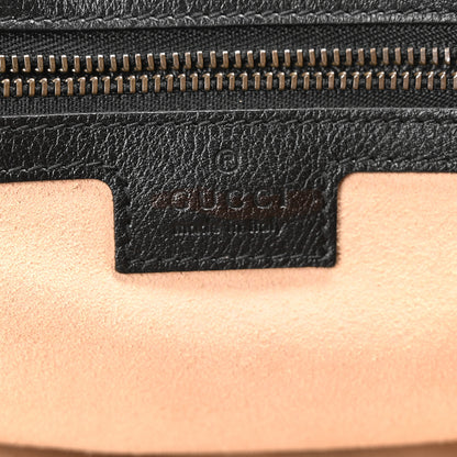 Gucci Calfskin Medium Diana Round Tote Bag Black Grey 6 of 10