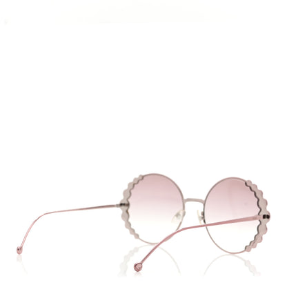 Fendi Crystal Round Sunglasses FF0324/S Rose 4 of 7