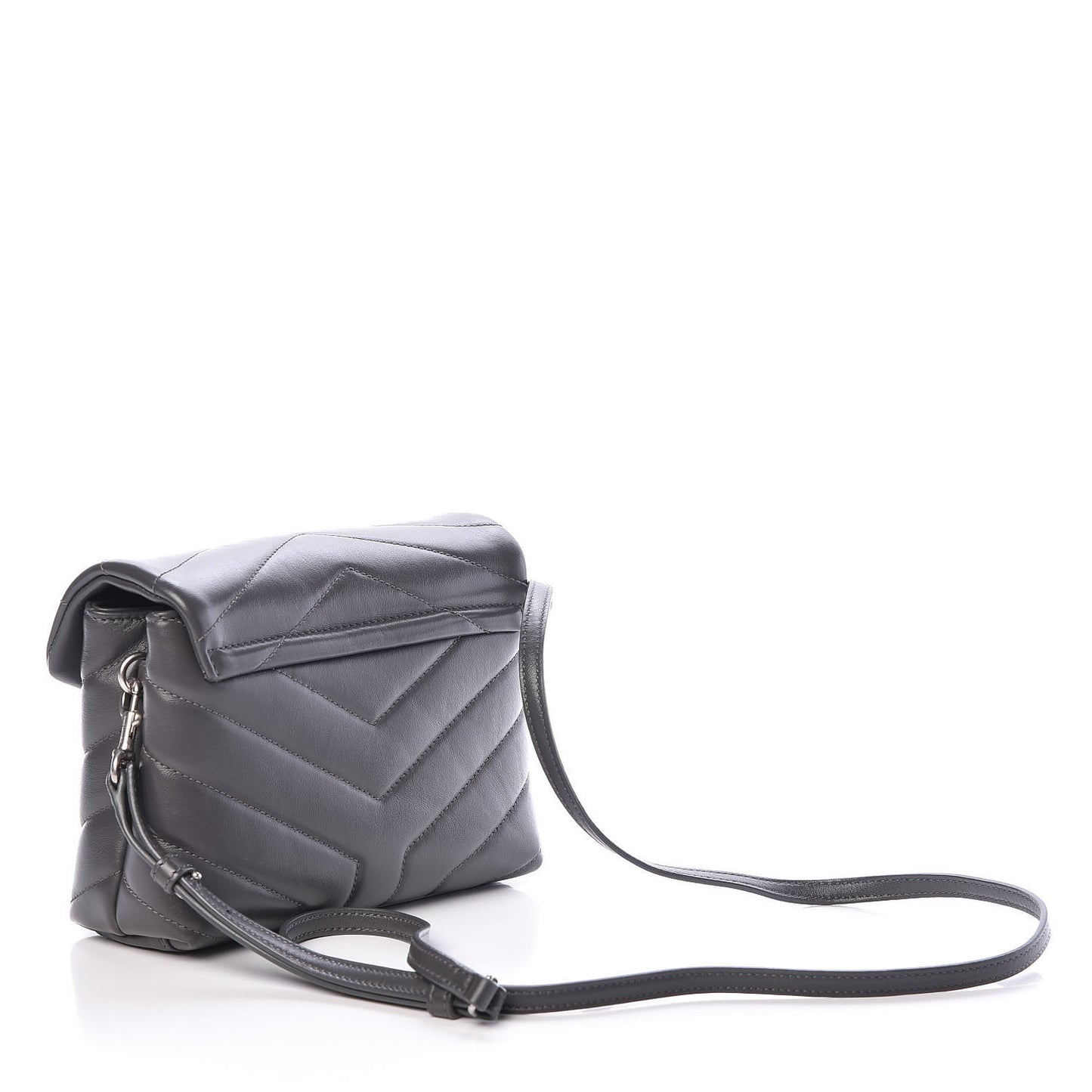 Calfskin Y Quilted Monogram Toy Loulou Crossbody Bag Storm