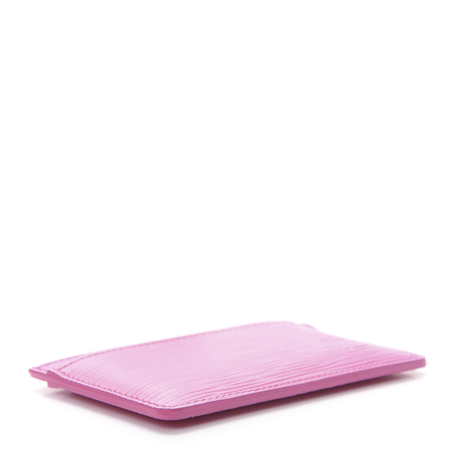 Epi Card Holder Hot Pink