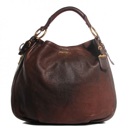 Prada Cervo Antik Hobo Cacao 1 of 20