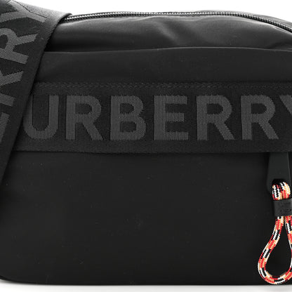 Burberry Nylon Logo Detail Crossbody Bag Black 9 of 11