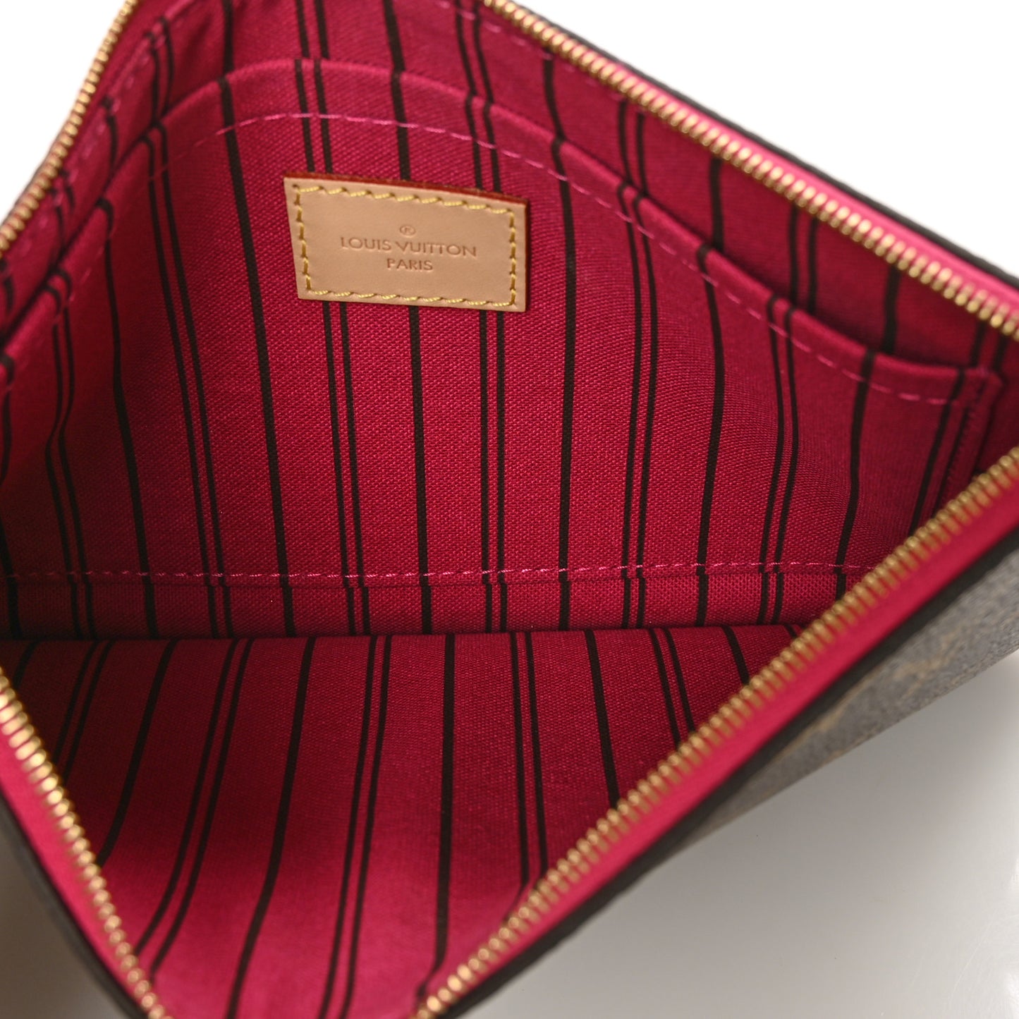 Monogram Neverfull MM GM Pochette Pivoine