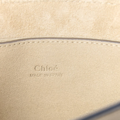 Chloe Suede Calfskin Small Faye Shoulder Bag Black 6 of 10