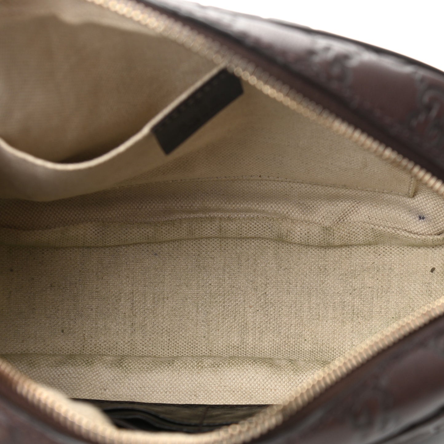 Guccissima Mini Bree Messenger Bag Chocolate