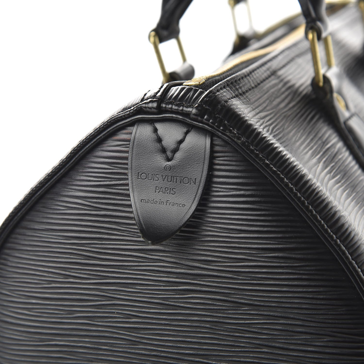 Louis Vuitton Epi Speedy 25 Black 8 of 10