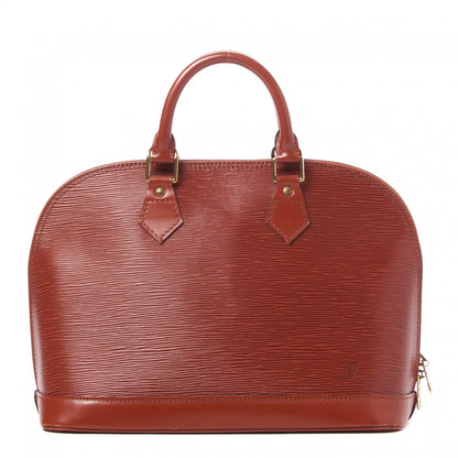 Louis Vuitton Epi Alma PM Kenyan Fawn 1 of 8