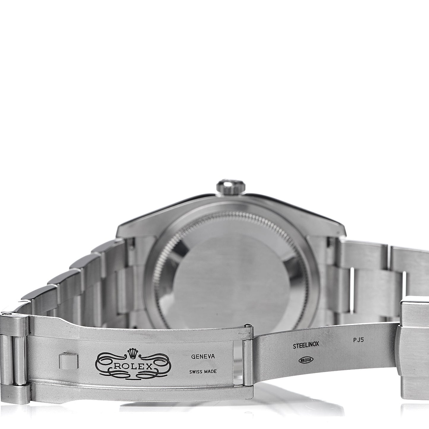 Stainless Steel 36mm Oyster Perpetual Chronometer Watch Concentric Blue 116034
