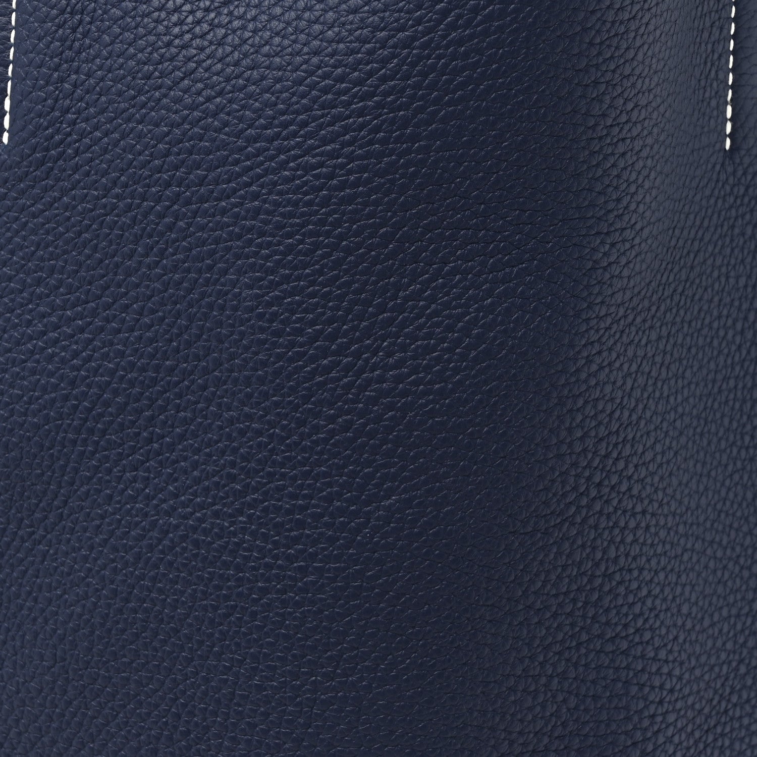 Hermes Taurillon Clemence Double Sens 36 Reversible Tote Bleu Sapphire Izmir 11 of 20
