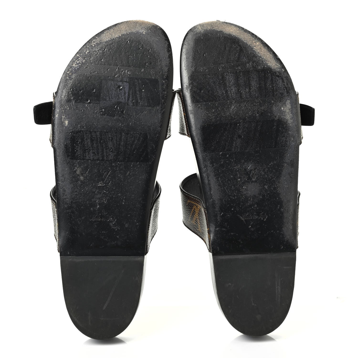 Louis Vuitton Monogram Bom Dia Mule Sandals 40 Black 4 of 4