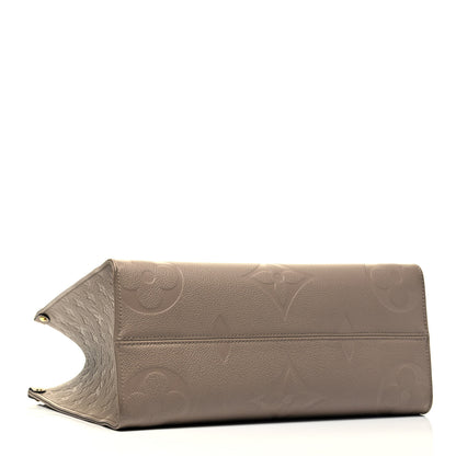Louis Vuitton Empreinte Monogram Giant Onthego MM Tourterelle 4 of 9