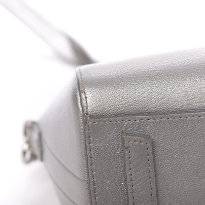 Givenchy Metallic Sugar Goatskin Mini Antigona Silver 19 of 27