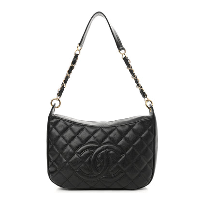 Chanel Caviar Quilted Timeless CC Shoulder Bag Black 1 of 10