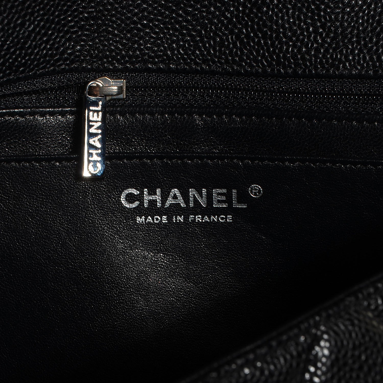 Chanel Caviar Jumbo Single Flap Black 7 of 9