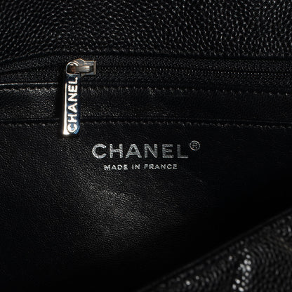 Chanel Caviar Jumbo Single Flap Black 7 of 9