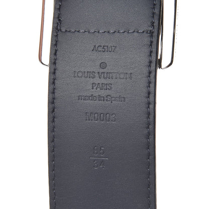 Louis Vuitton Calfskin Reverse Monogram Eclipse 40mm Belt 85 34 6 of 6