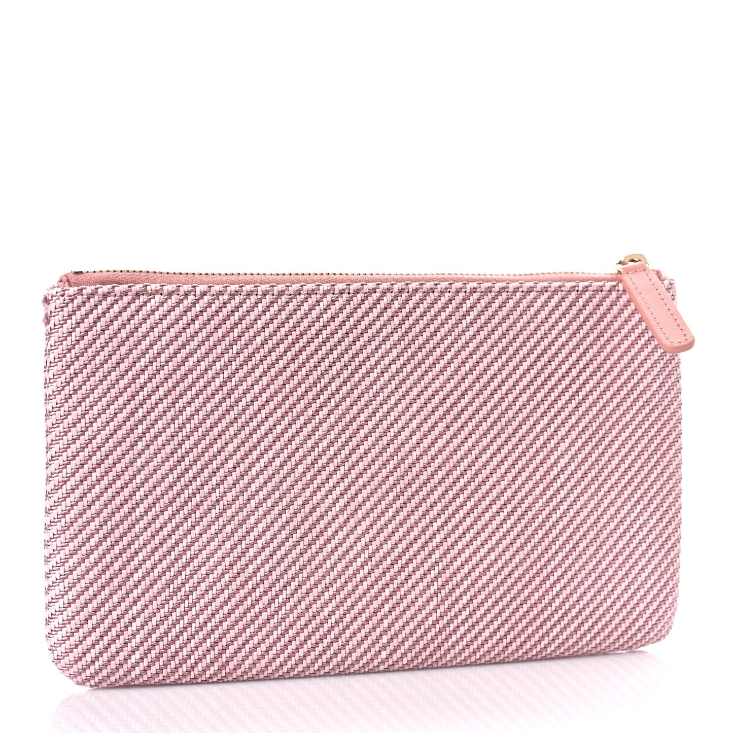 Mixed Fibers Small Deauville Pouch Pink