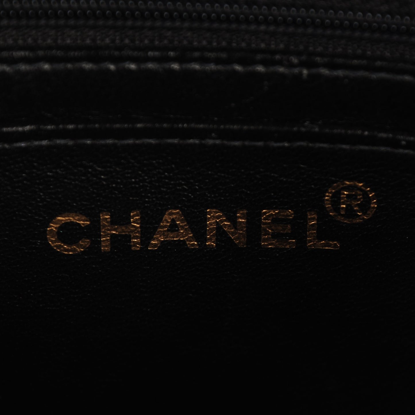 Patent Calfskin Quilted Mini Square Flap Black
