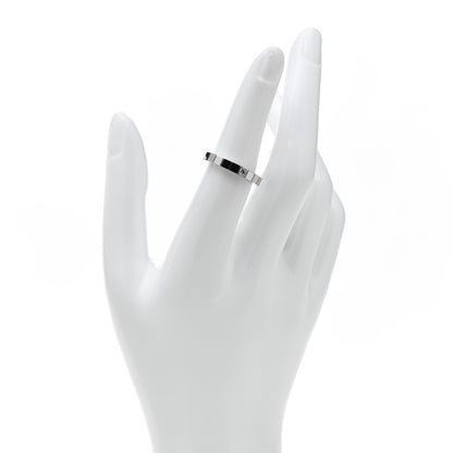 Cartier 18K White Gold Diamond Lanieres Ring 53 6.5 2 of 4