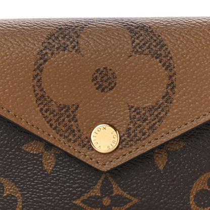 Louis Vuitton Reverse Monogram Giant Zoe Wallet 7 of 10