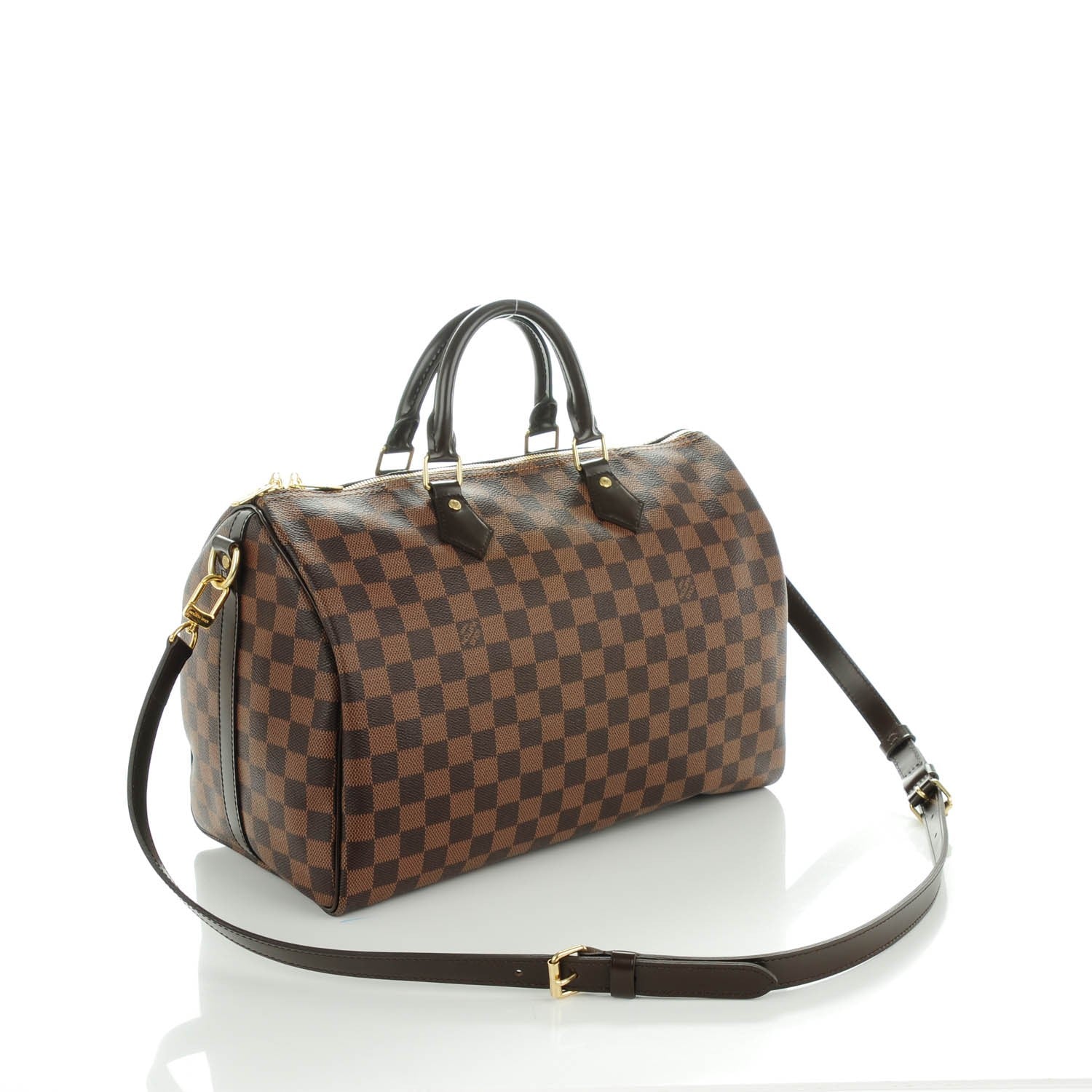 Louis Vuitton Damier Ebene Speedy Bandouliere 35 3 of 8