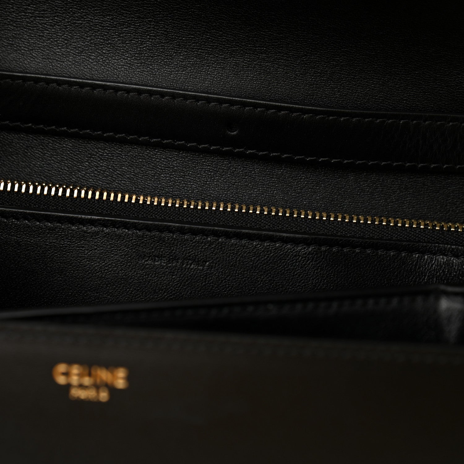 Celine Box Calfskin Medium Classic Box Flap Bag Black 8 of 13