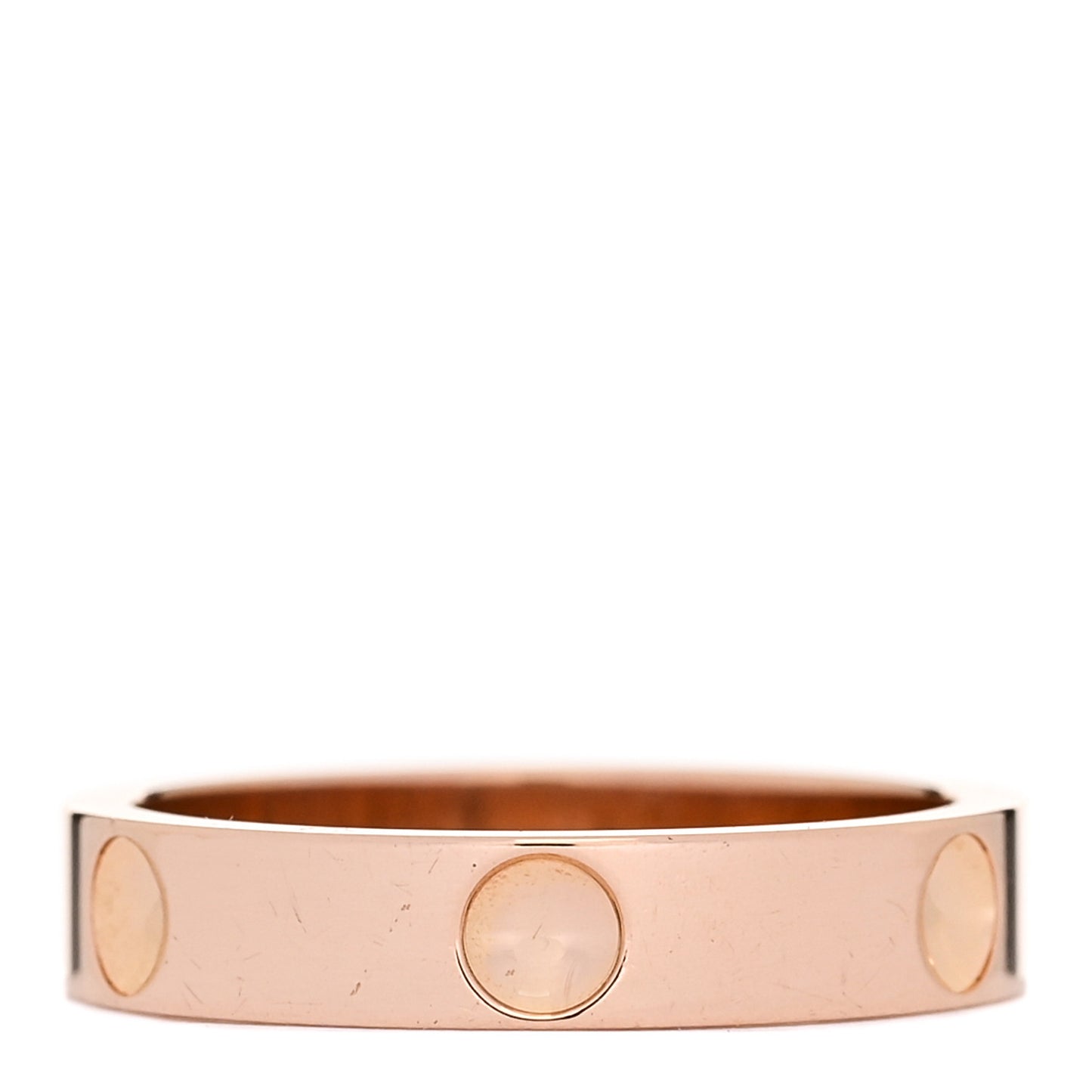 18K Rose Gold Empreinte Ring 48 4.5