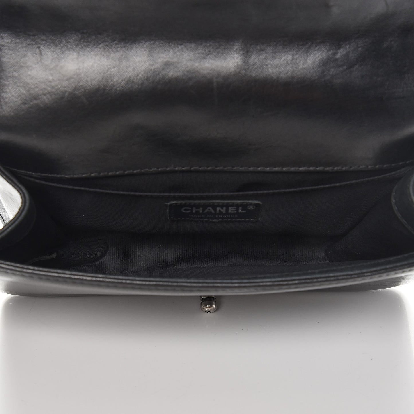 Lambskin Medium Celtic Boy Flap Black