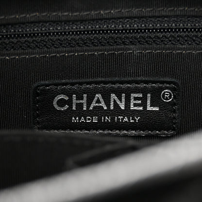 Chanel Shearling Medium Gabrielle Hobo Black 6 of 10