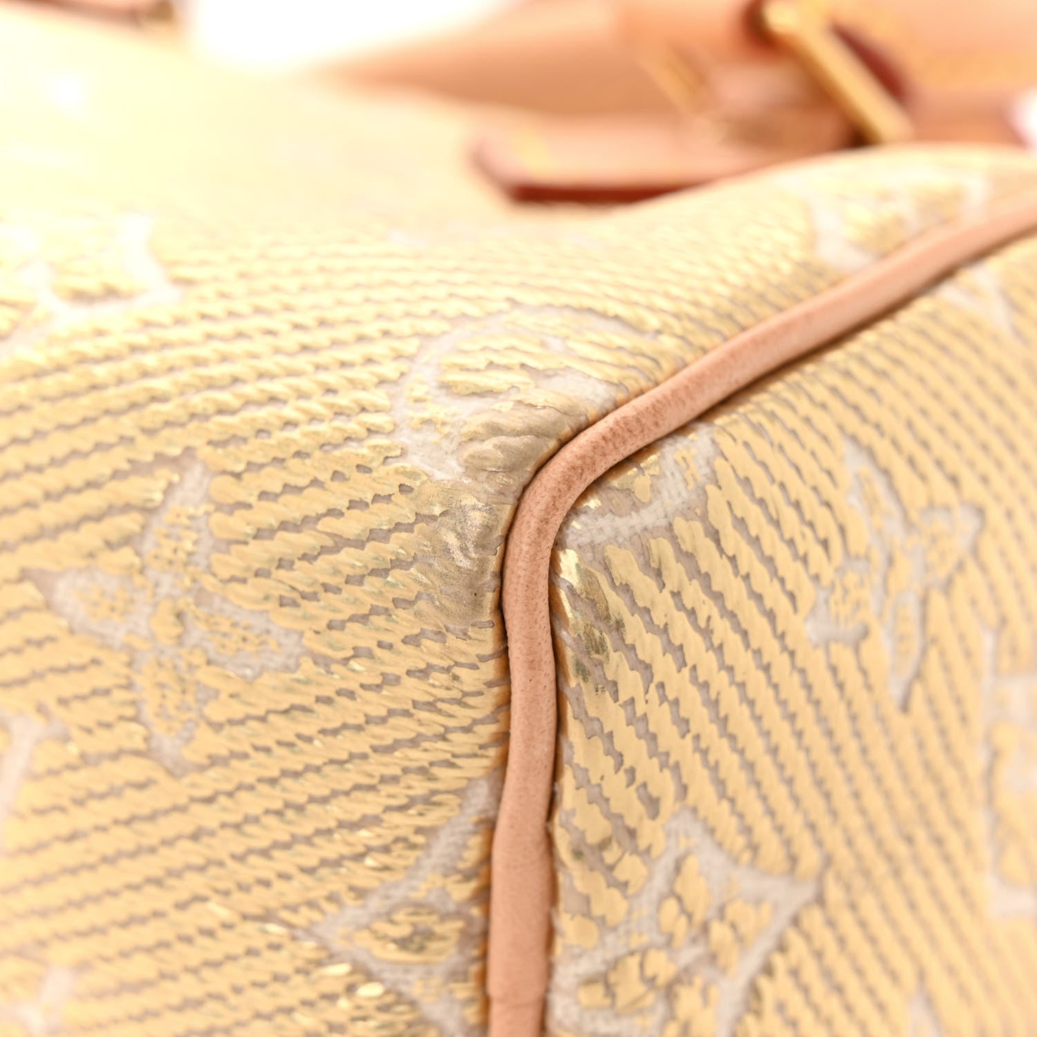 Louis Vuitton Monoglam Nano Speedy Beige 10 of 11